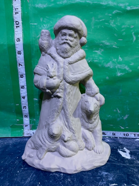 P 1157 - SANTA WITH OWL