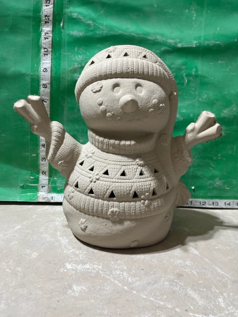 CM 2154 - SNOWMAN WITH SWEATER