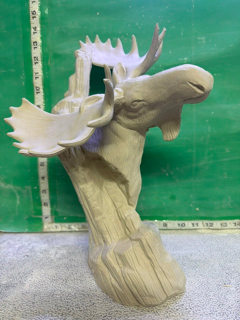 DH 1881 - MOOSE IN DRIFTWOOD