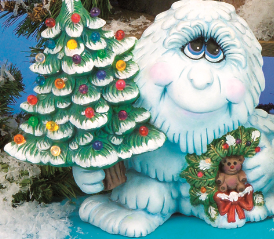 TL1145 yeti with tree
