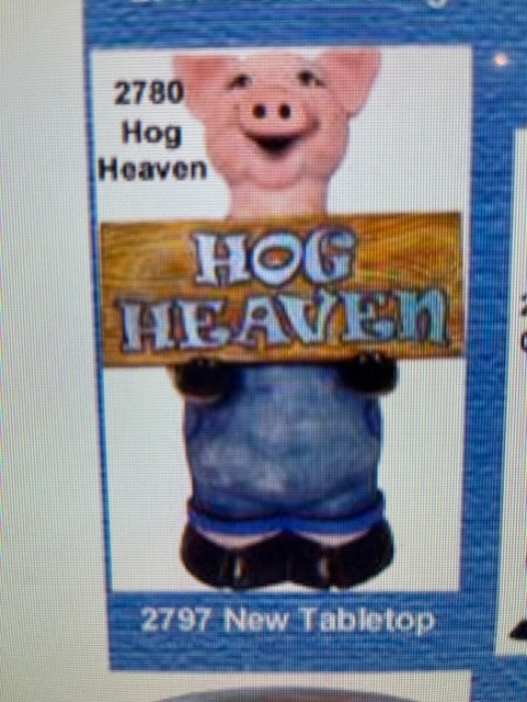 DH 2780 - HOG HEAVEN SIGN
