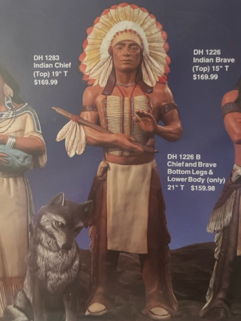 DH 1283 1226 INDIAN CHIEF