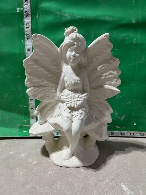 fairy with flower