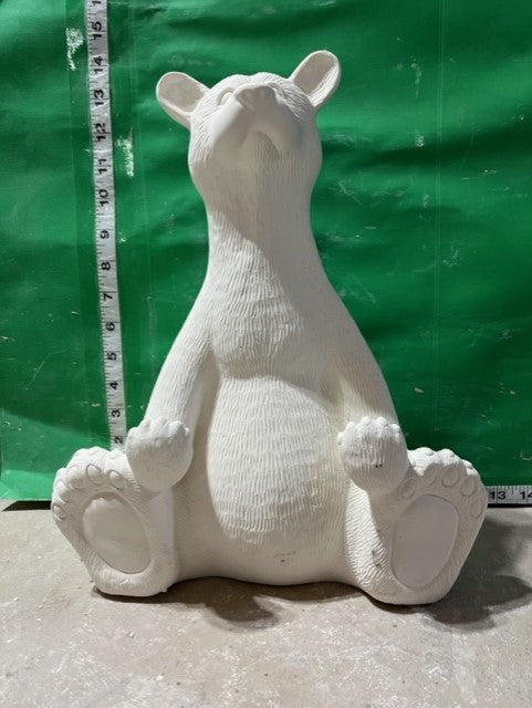 DH 2662 BEAR SIGN HOLDER