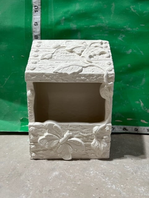 BUTTERFLY BOX BIRD HOUSE
