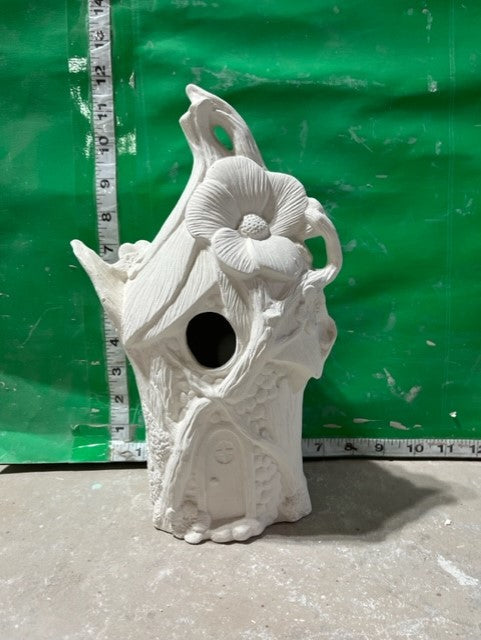 FLOWER POT BIRD HOUSE