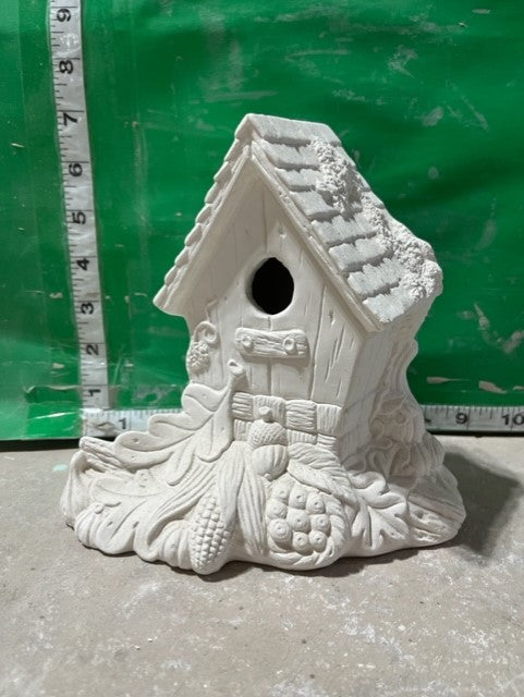 FALL HARVEST BIRD HOUSE