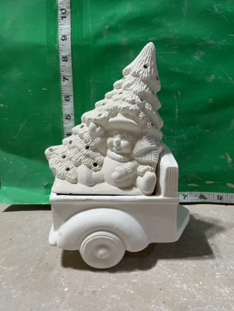 CM 4236 - TREE WITH SNOWMAN INSERT