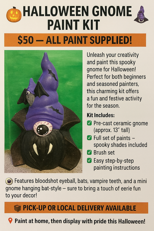 Bat gnome paint kit