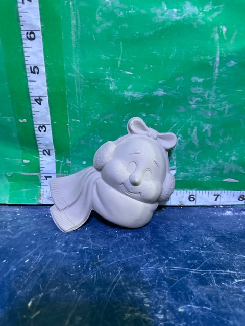 MD 2124 - SNOWMAN WITH TOP BOW