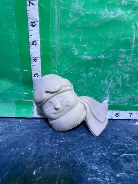MD 2123 - SNOWMAN WITH GOOGLES LOOKING LEFT