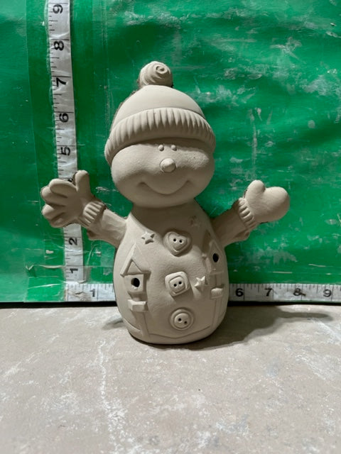 CM 3078 - BUTTON SNOWMAN