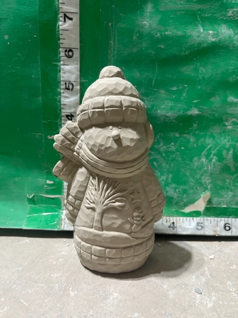 CM 3299 - SNOWMAN WITH OUTDOOR SCENE