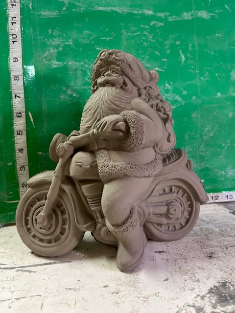 GARE 3373 - SANTA ON MOTORCYCLE