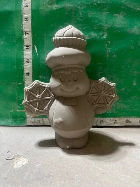 CM 4182 - SNOWMAN WITH SNOWFLAKES