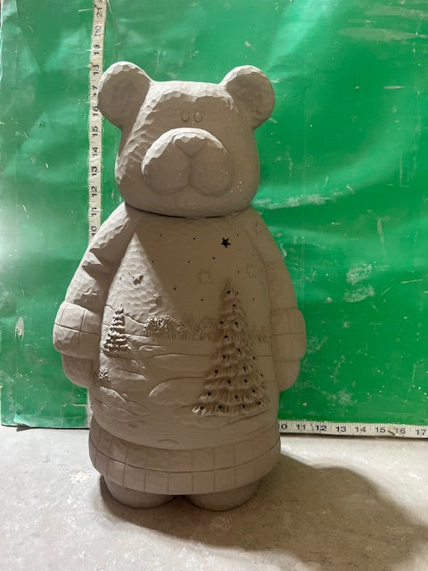 CM 3073 - BEAR WITH SCENE