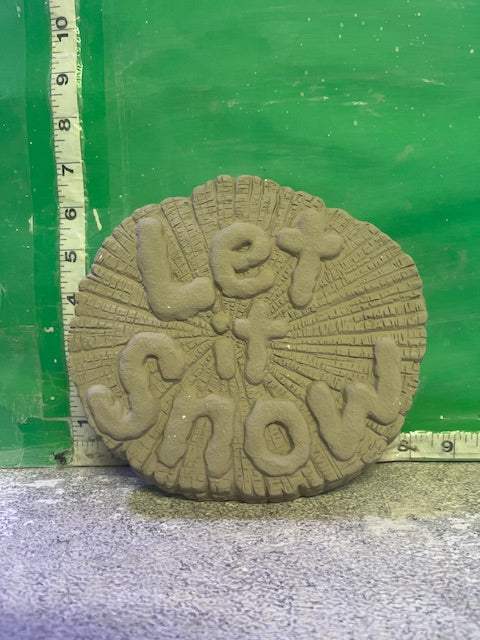 CM 2466 - LET IT SNOW SLAB INSERT