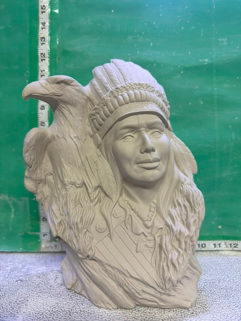 CPI 3527 - NATIVE WITH BALD EAGLE