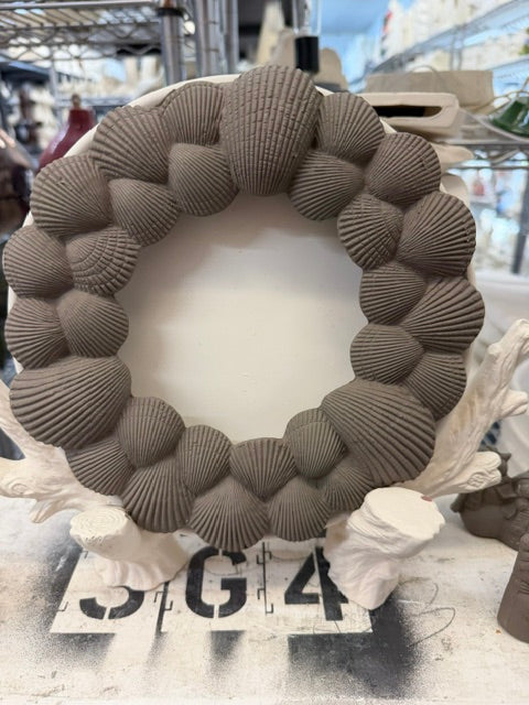 Seashell wreath
