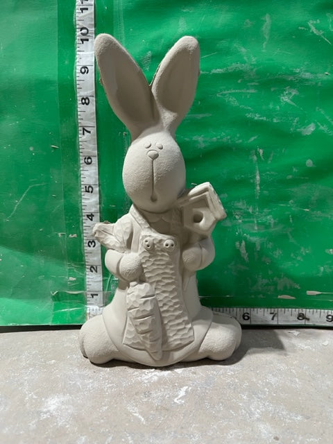 CM 3229 - bunny with birdhouse