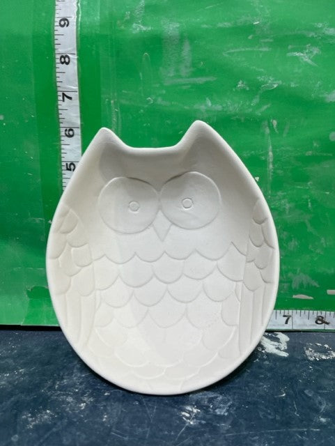 SMALL OWL PLATE