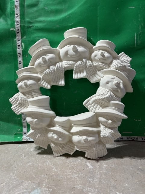 SNOWMAN WREATH