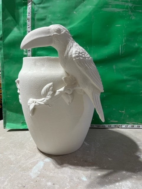 LARGE PARROT PLANTER