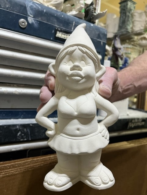 GNOME IN BATHING SUIT